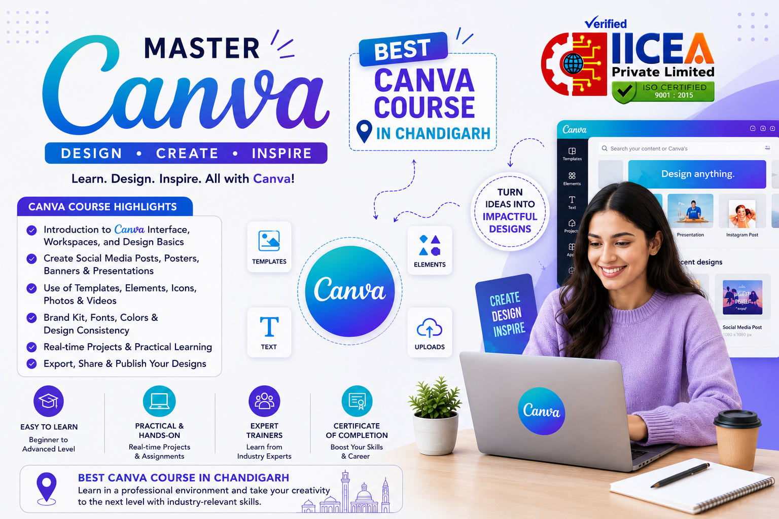 Best Canva Course in Chandigarh Canva Training Institute in Chandigarh Canva Certification Course in Chandigarh